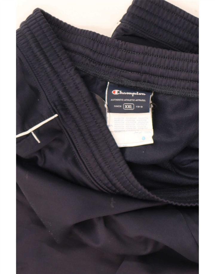 Pantaloni da tuta da uomo Champion 2XL Poliestere blu navy