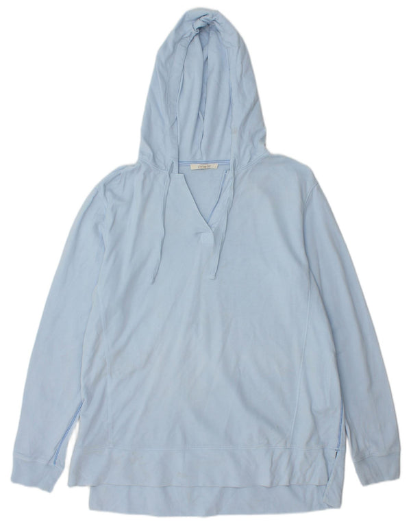 Maglione con cappuccio da donna WHITE STUFF UK 12 Cotone blu medio