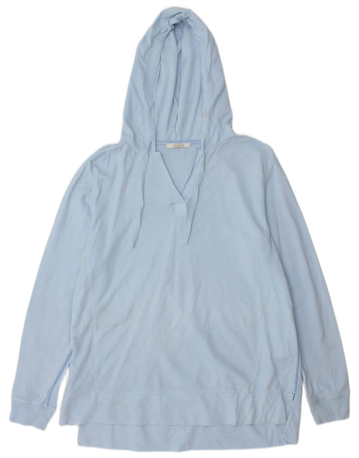 Maglione con cappuccio da donna WHITE STUFF UK 12 Cotone blu medio