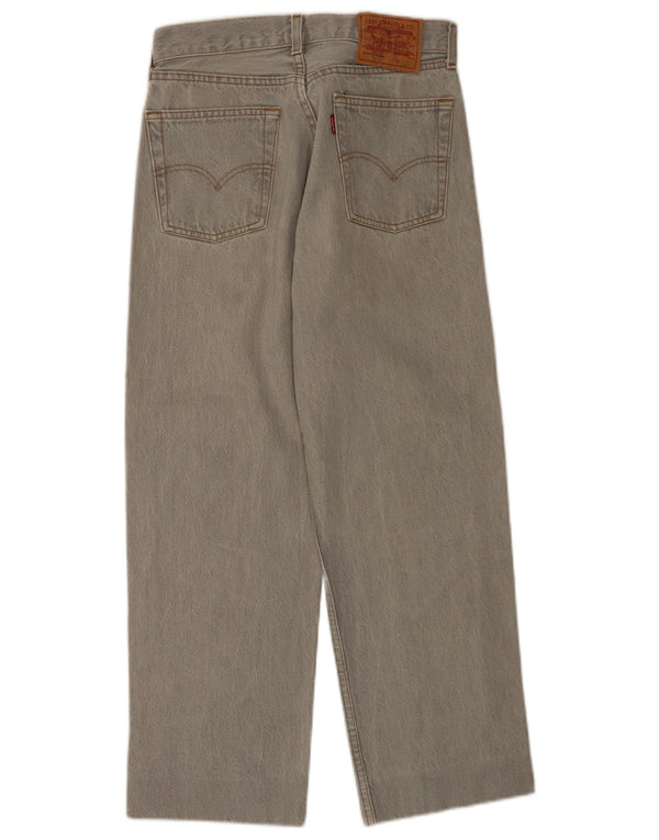 Jeans Levi's affusolati a vita alta per ragazze 15-16 anni W28 L26 cotone grigio
