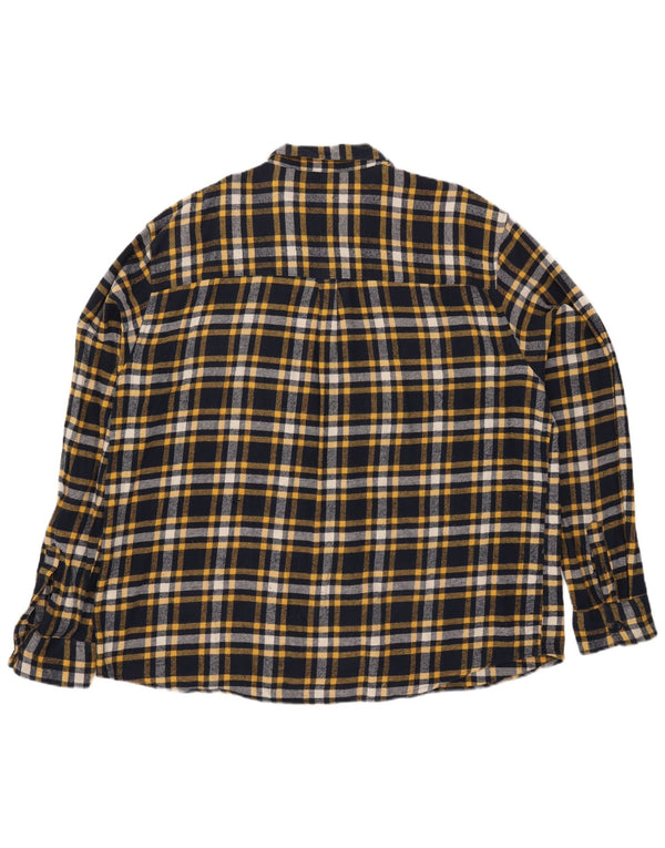 Camicia in flanella da uomo Mountain Warehouse 4XL Cotone a quadri blu navy