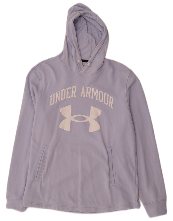 Felpa con cappuccio grafica da donna Under Armour UK 16 Large Viola