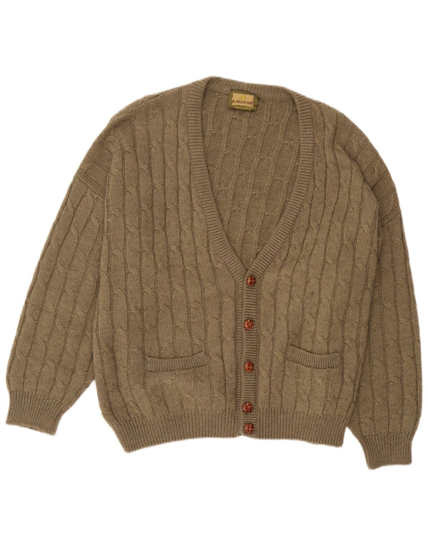 Maglione cardigan da uomo Il Granchio 2XL Cachi