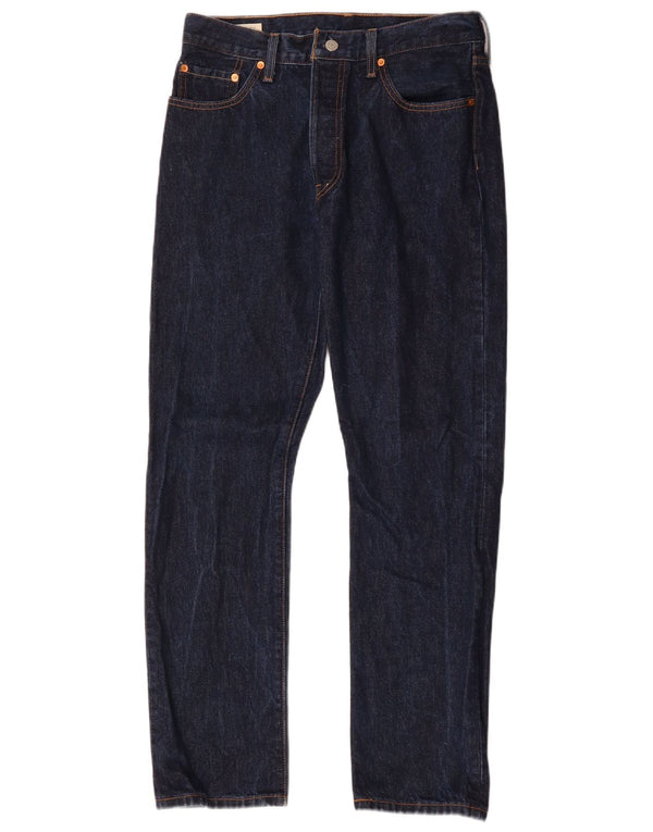 Levi's Uomo 501 Jeans dritti W29 L30 Cotone blu navy