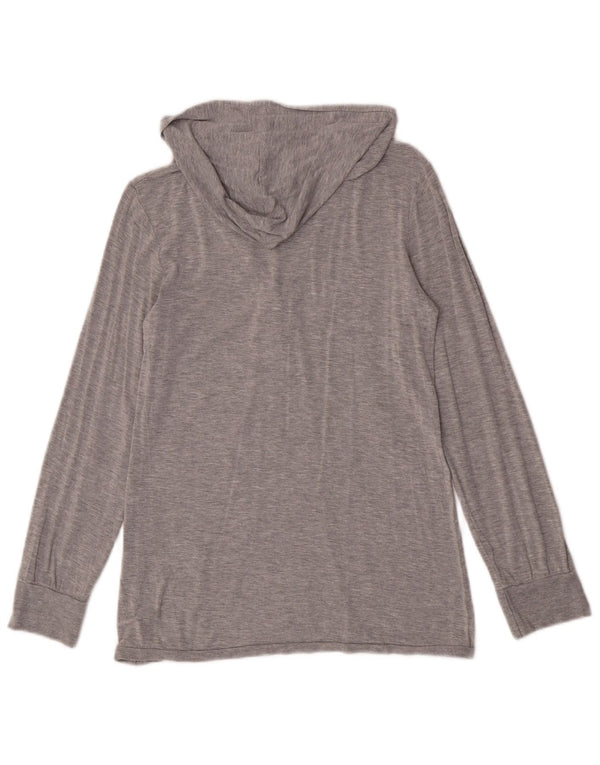 Top da donna con cappuccio a maniche lunghe Best Company UK 12 Grigio medio chiazzato
