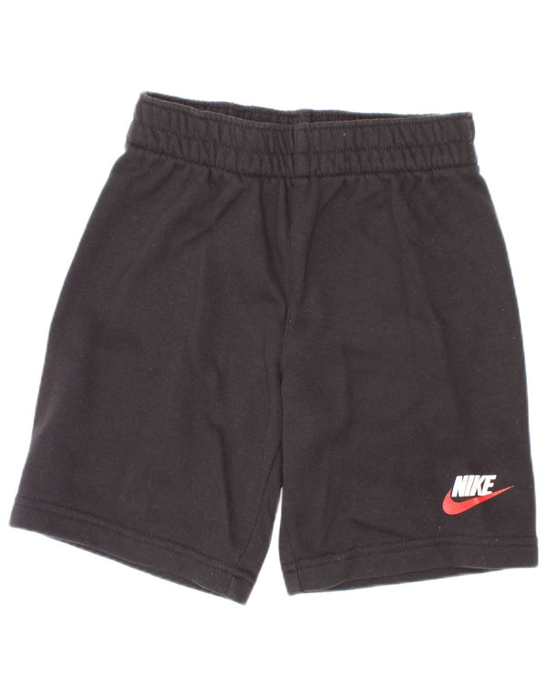 Pantaloncini sportivi Nike da ragazzo 4-5 anni piccoli in cotone nero