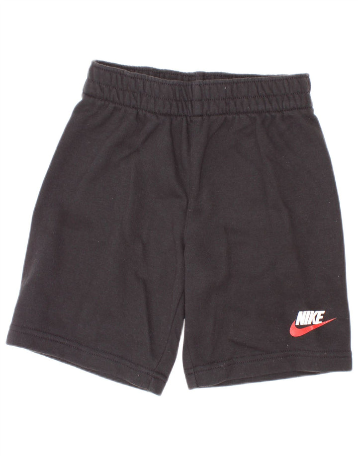 Pantaloncini sportivi Nike da ragazzo 4-5 anni piccoli in cotone nero