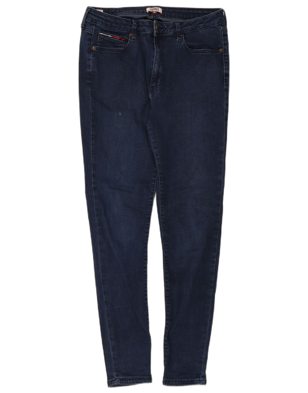 Jeans skinny da donna Tommy Hilfiger W30 L30 cotone blu navy