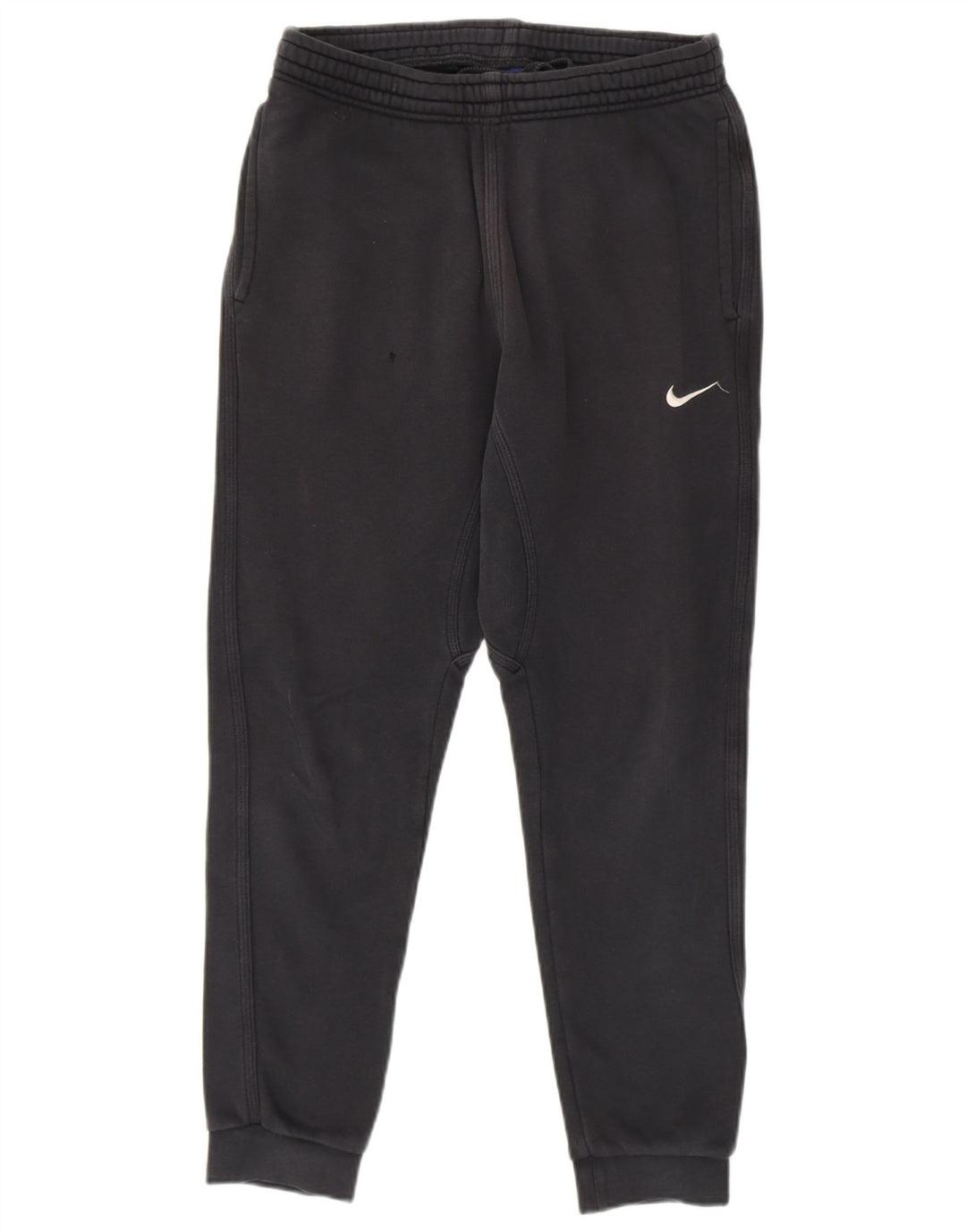 NIKE Mens Tracksuit Trousers Joggers Medium  Black Cotton