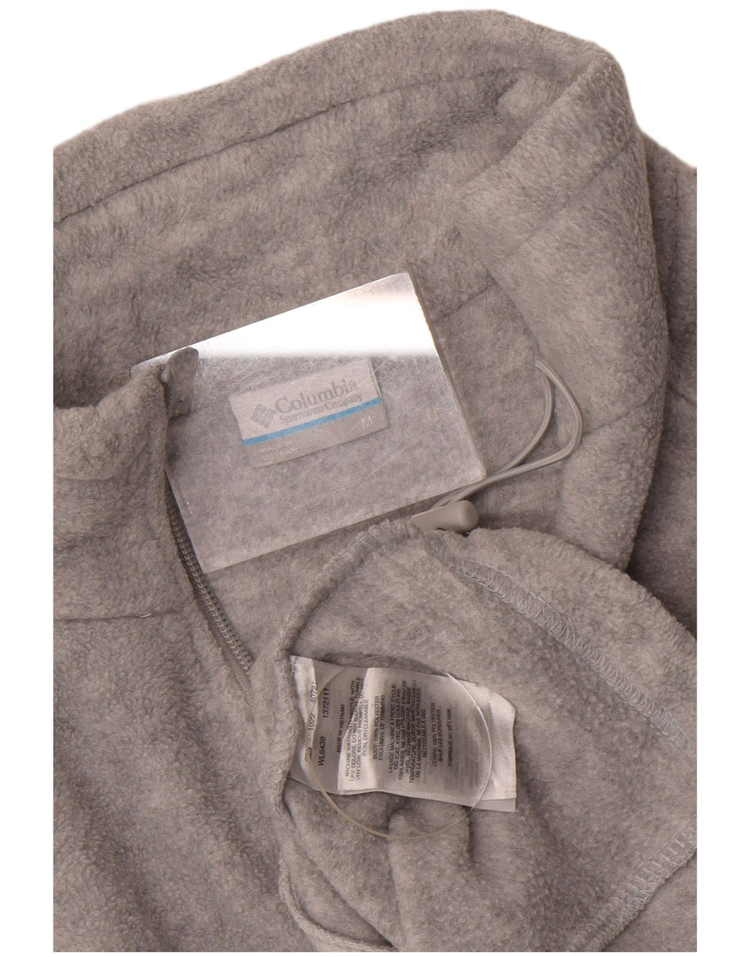 Giacca in pile da donna Columbia UK 14 Poliestere grigio medio