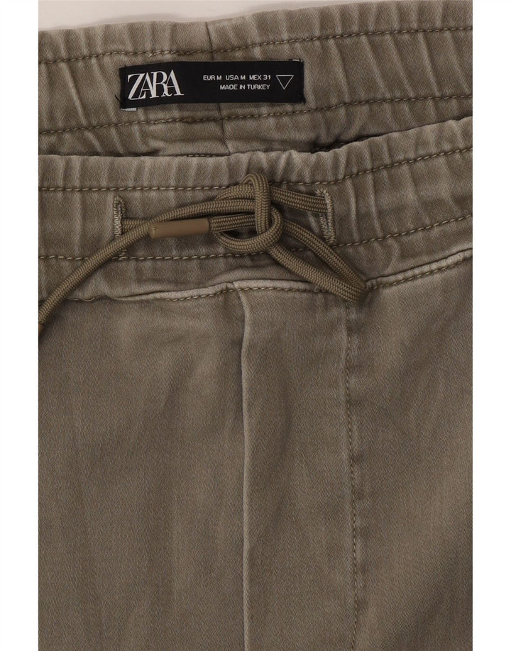 Pantaloni casual da jogging da uomo ZARA medi W31 L30 grigi