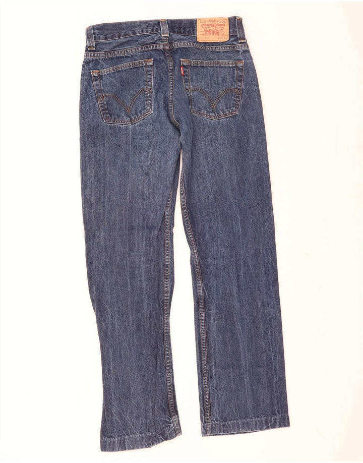 Levi's Uomo 506 Jeans dritti W32 L32 Blu