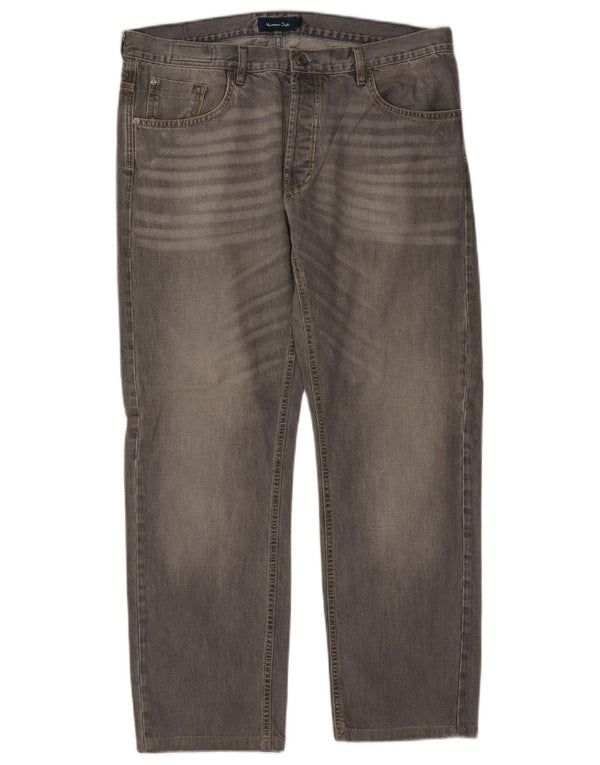 Jeans slim da uomo Massimo Dutti EU 46 XL W36 L28 Grigio