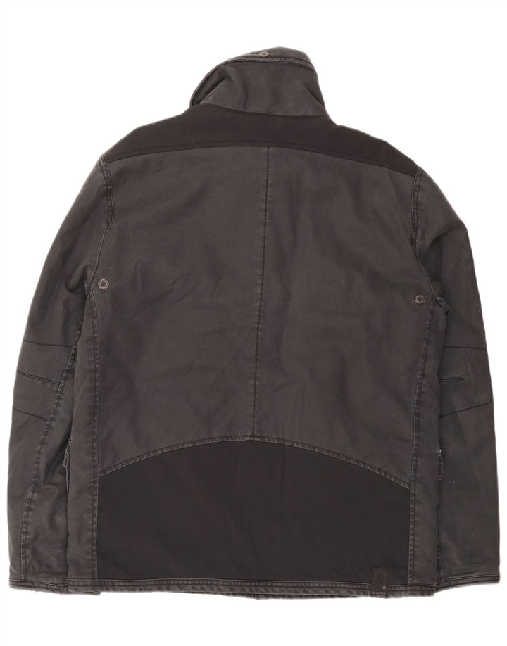 Giacca utility da uomo G-Star UK 40 grande cotone grigio