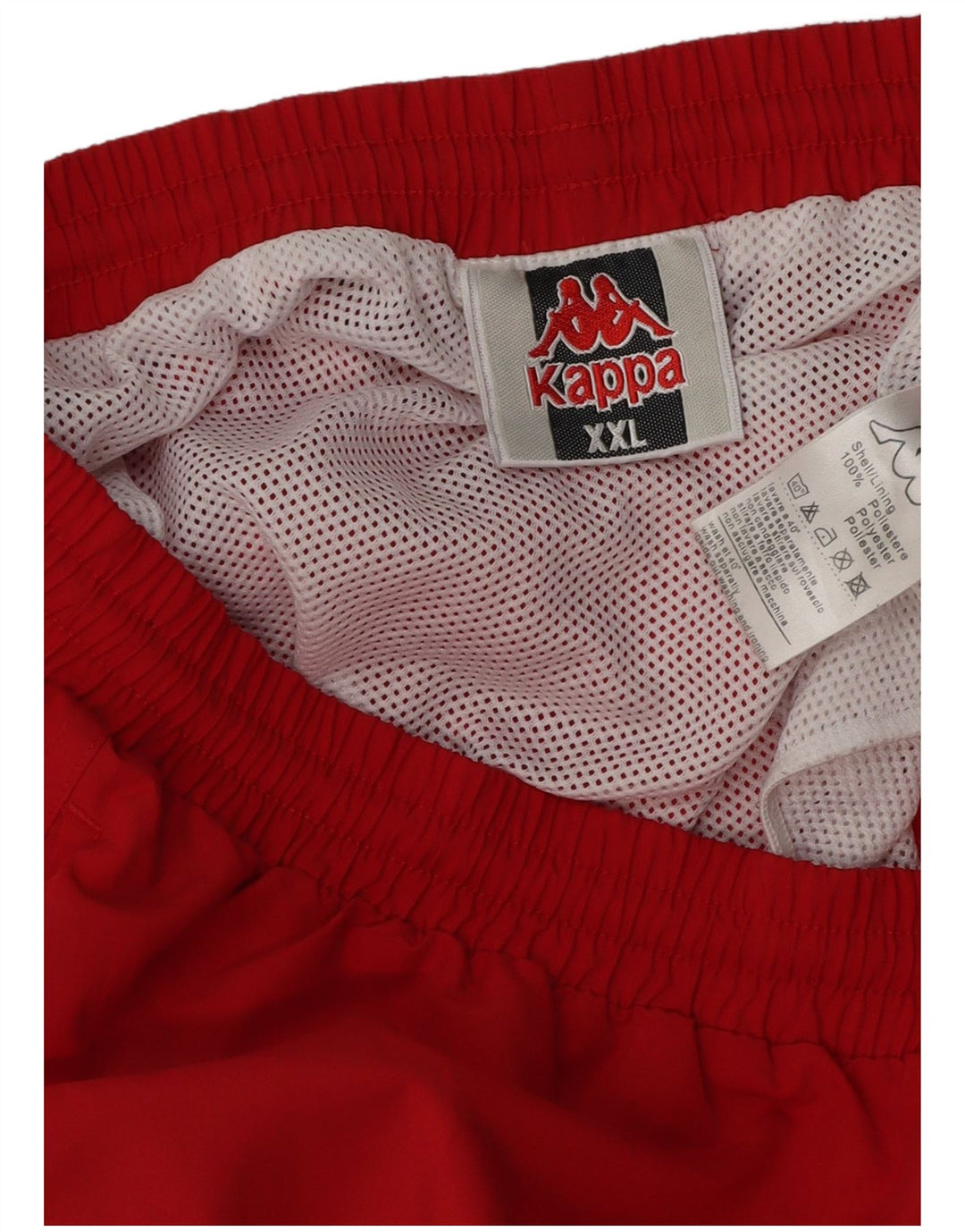 Pantaloncini sportivi da uomo Kappa 2XL Rosso Poliestere