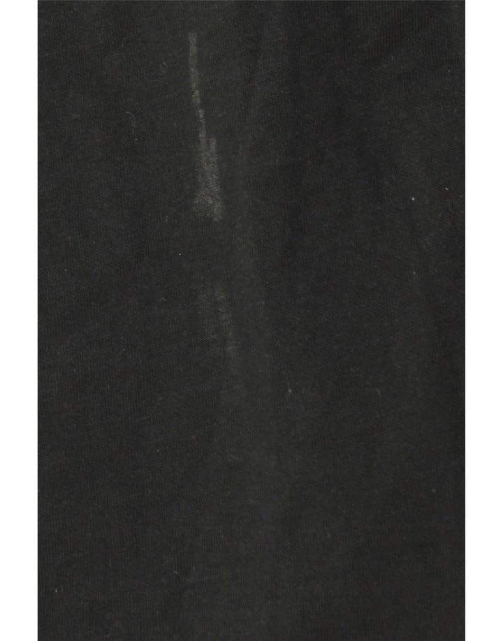 Jack & Jones Felpa grafica da uomo Maglione grande cotone nero