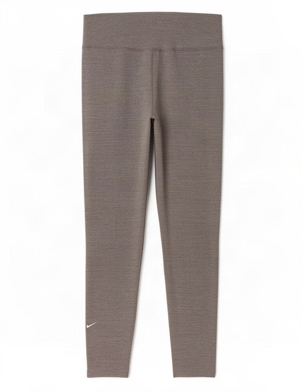 Leggings Nike Dri Fit da donna UK 12 Poliestere screziato grigio medio