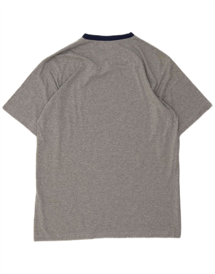 T-shirt da uomo Fila Top 2XL cotone chiazzato grigio