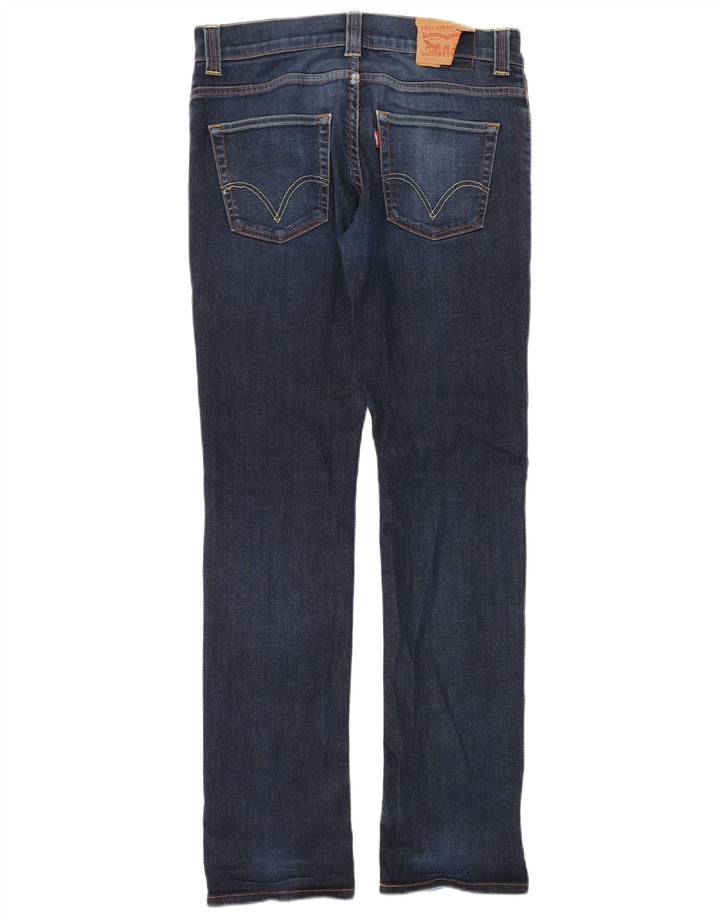 Jeans Levi's Uomo 511 Slim W33 L34 Cotone Blu Navy