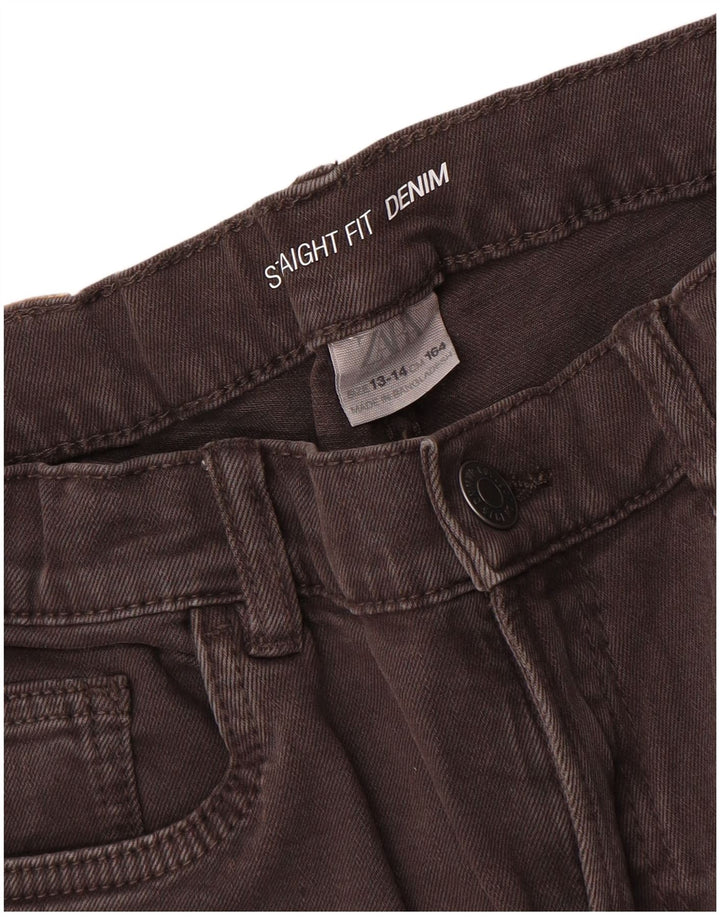 Jeans dritti Zara per ragazzi 13-14 anni W28 L27 Grigi