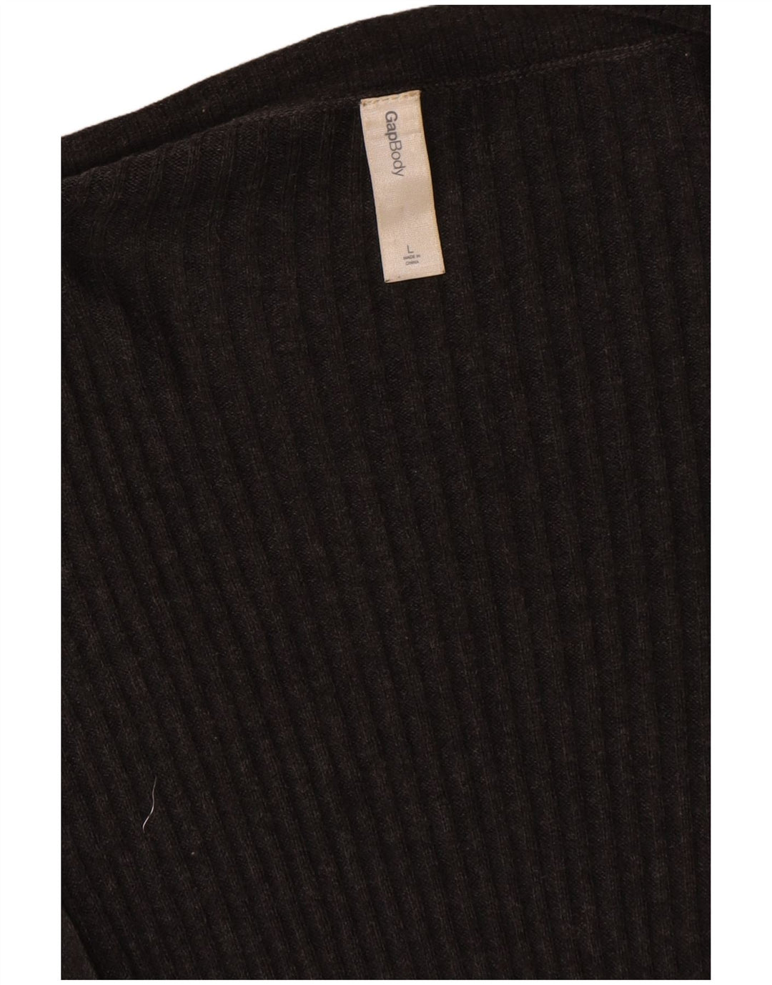 Maglione cardigan aperto a lunga linea da donna GAP UK 16 grande grigio