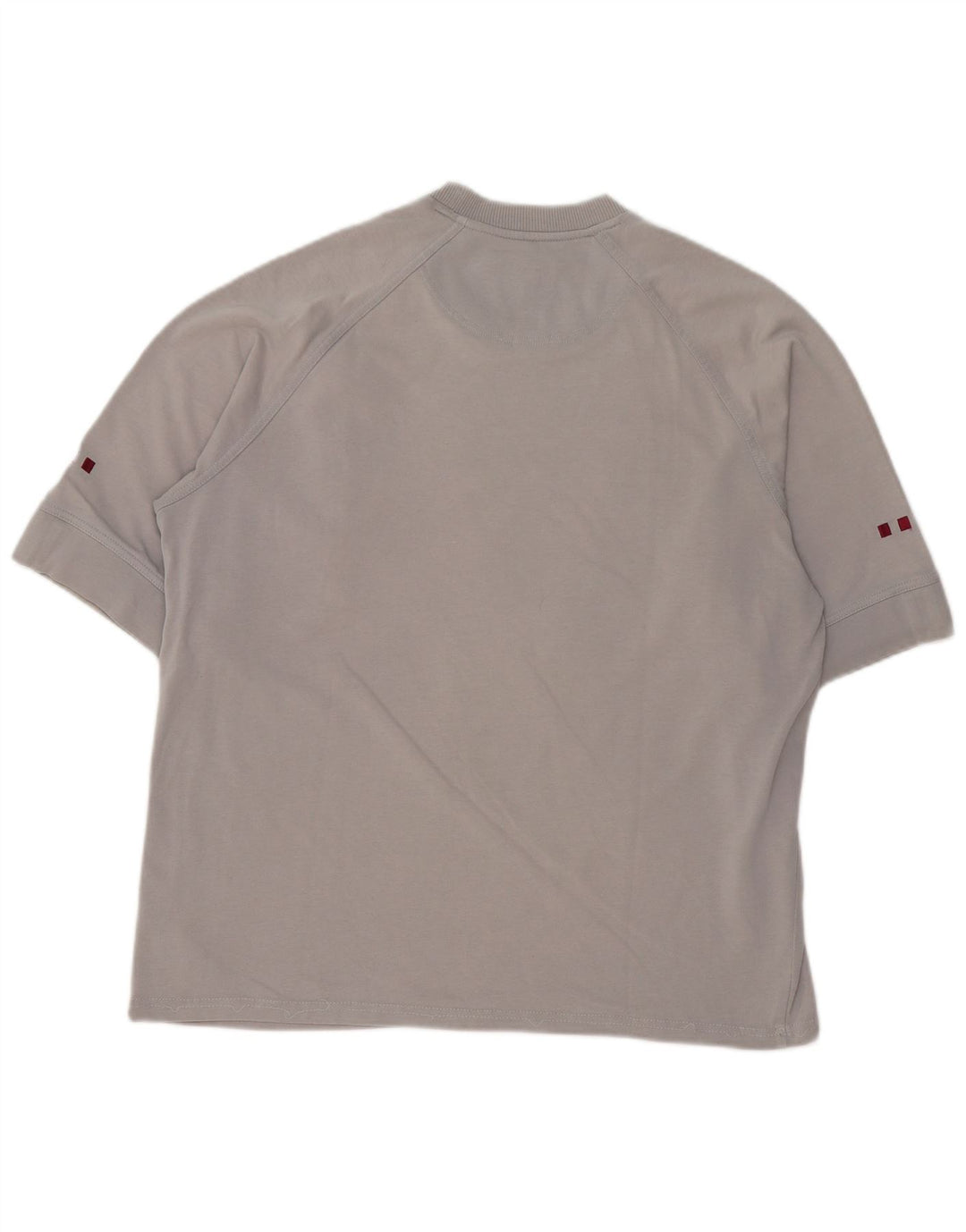 T-shirt Adidas da uomo Top Large in cotone grigio