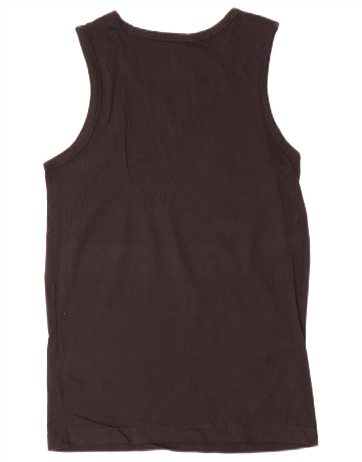 Canotta grafica Nike da uomo XS in cotone nero