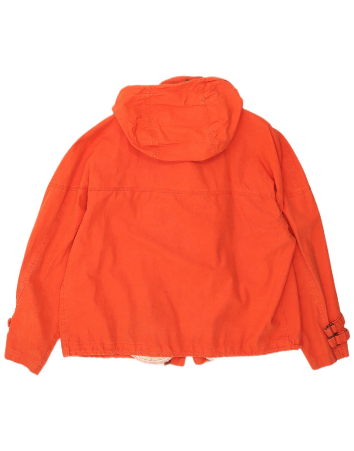 Giacca da uomo con cappuccio Pollini UK 42 XL Arancione