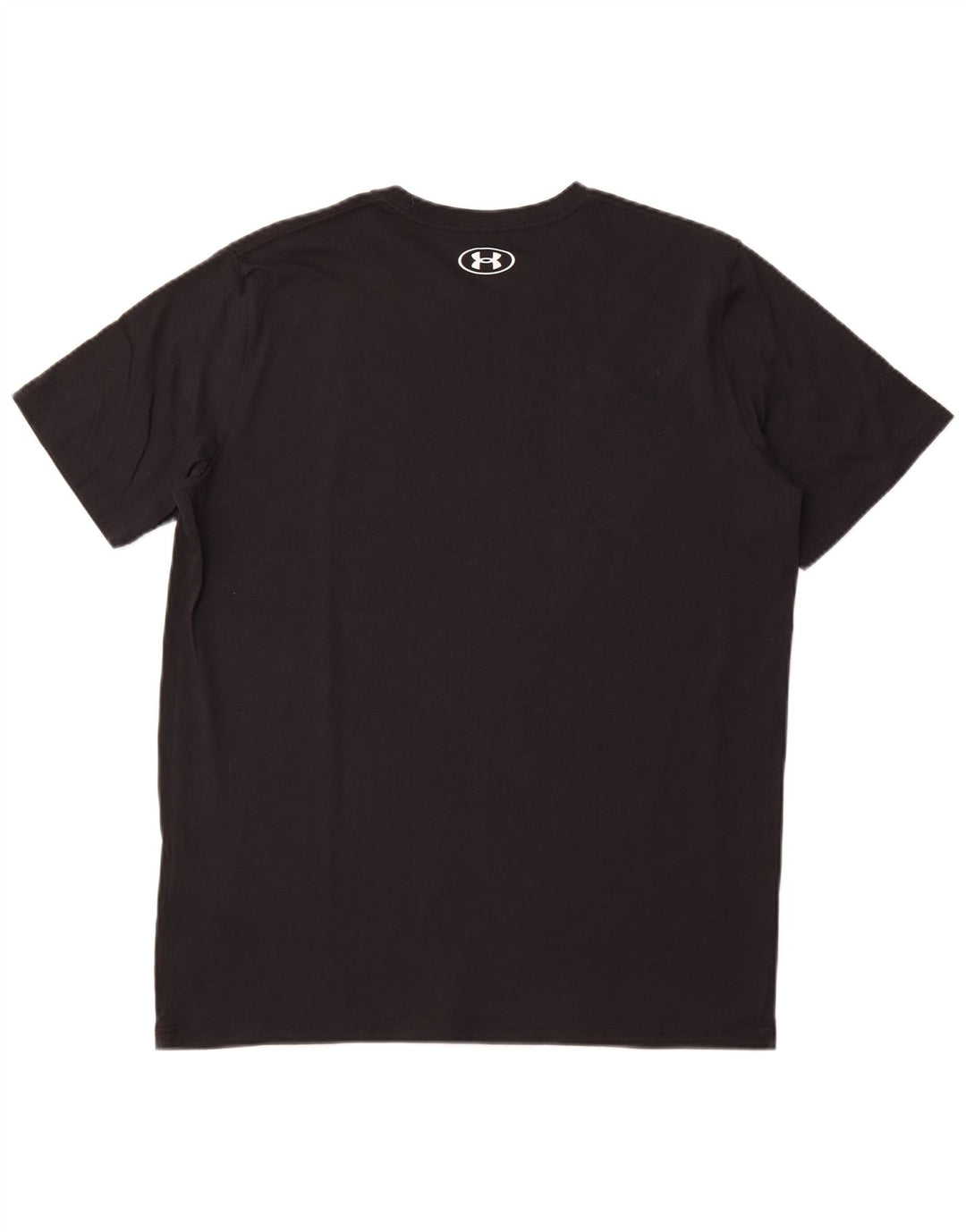 T-shirt grafica da uomo UNDER ARMOUR XL XL in cotone nero