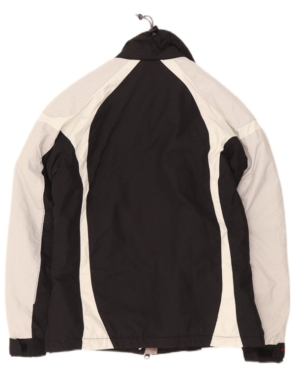 Giacca da sci oversize da donna Invicta UK 6 XS nera in poliammide color block