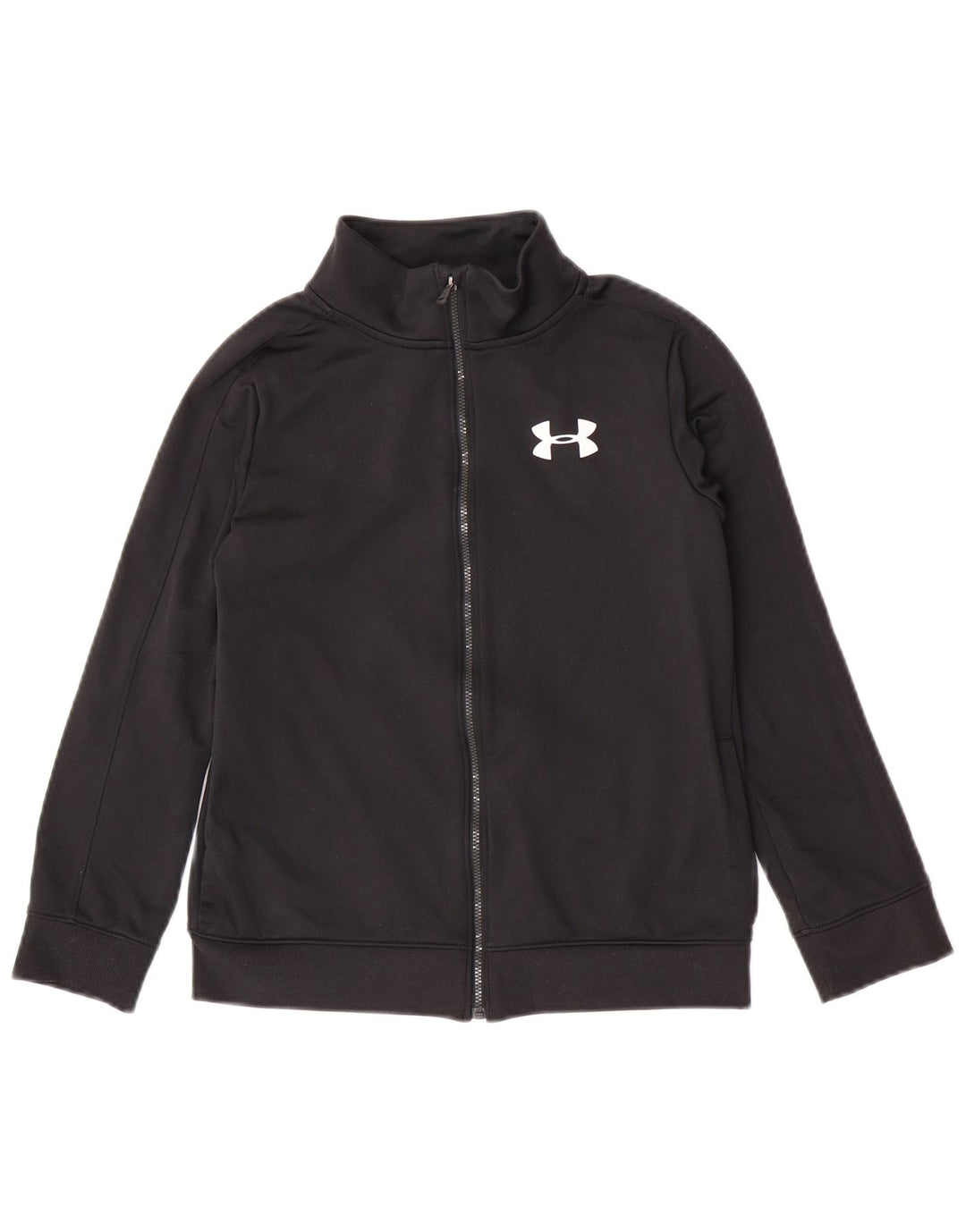 Giacca da tuta da ragazzo Under Armour 9-10 anni, poliestere nero medio