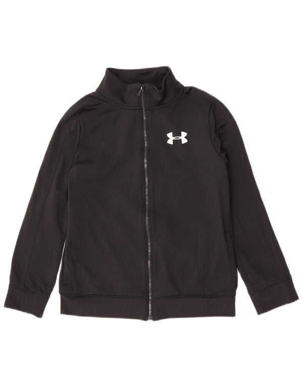 Giacca da tuta da ragazzo Under Armour 9-10 anni, poliestere nero medio