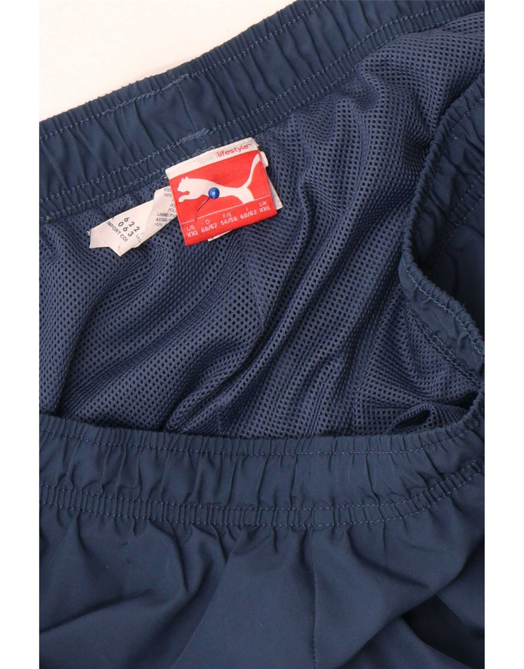Pantaloni da tuta Puma da uomo con grafica Capri 2XL poliestere blu navy