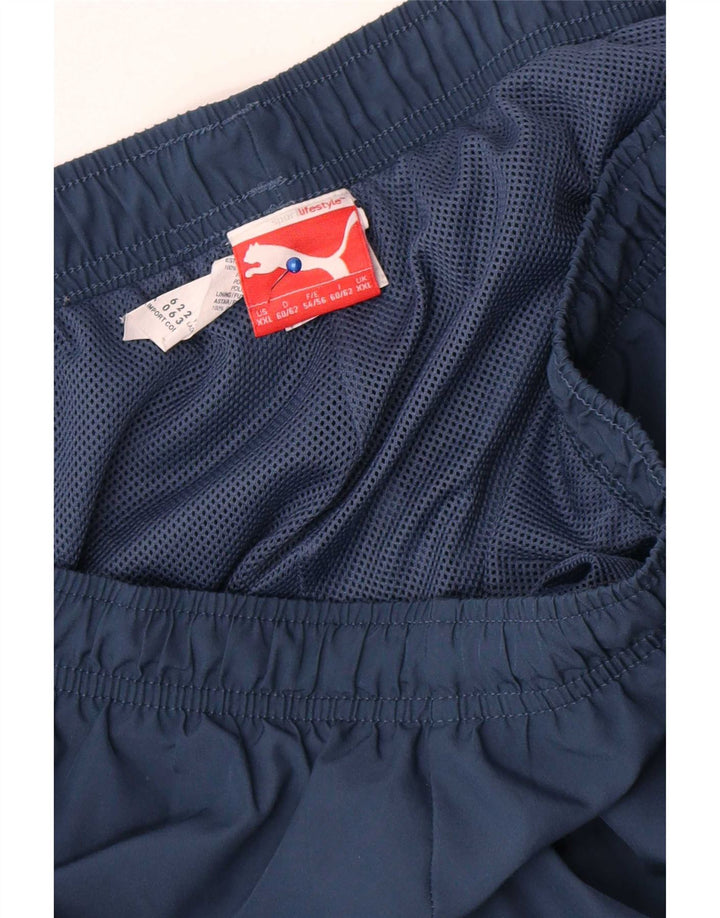Pantaloni da tuta Puma da uomo con grafica Capri 2XL poliestere blu navy