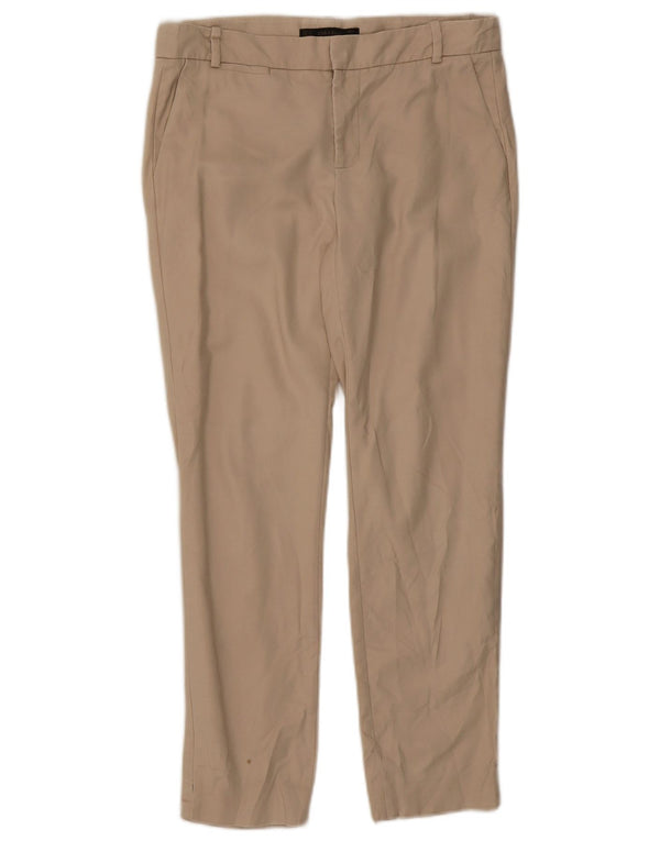 Pantaloni chino slim da donna Zara EU 36 XS W26 L27 Beige