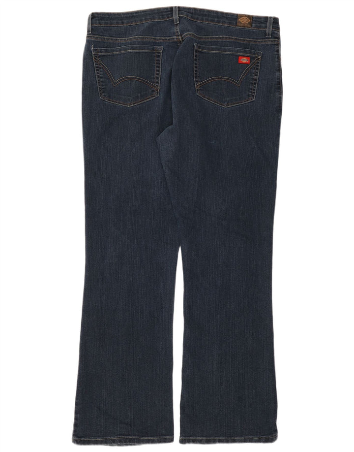 Dickies Jeans Bootcut da donna US 16 2XL W36 L33 Cotone blu