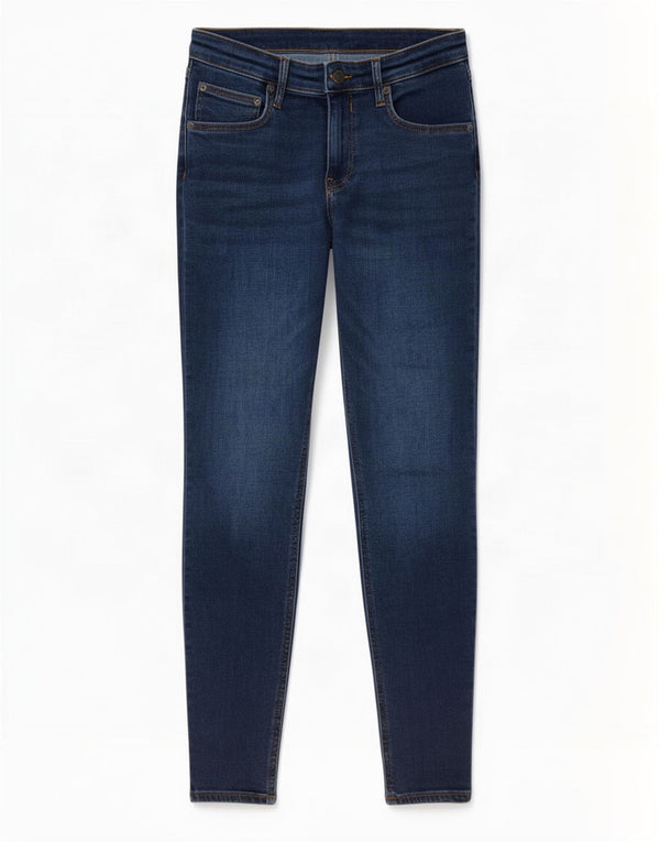 Jeans skinny da donna Zara EU 42 Large W32 L29 Blu