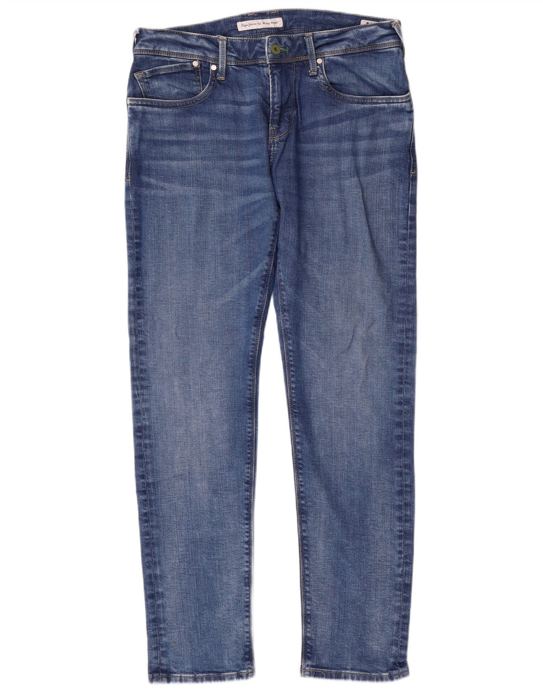 PEPE Jeans Jeans slim da uomo a vita bassa W32 L32 Blu