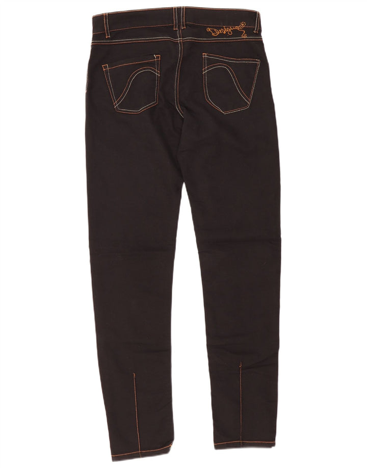 Pantaloni casual slim da donna Desigual W30 L30 neri