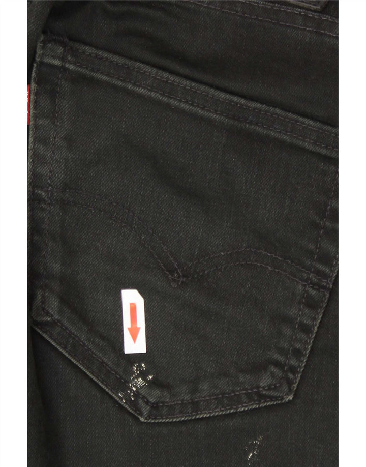 Jeans slim da uomo Levi's W34 L34 cotone nero