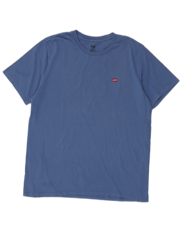 T-shirt da uomo Levi's Top grande blu