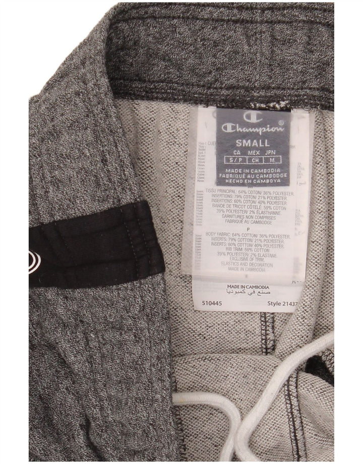 Pantaloni da tuta con grafica da uomo Champion Joggers Small Grey Colourblock