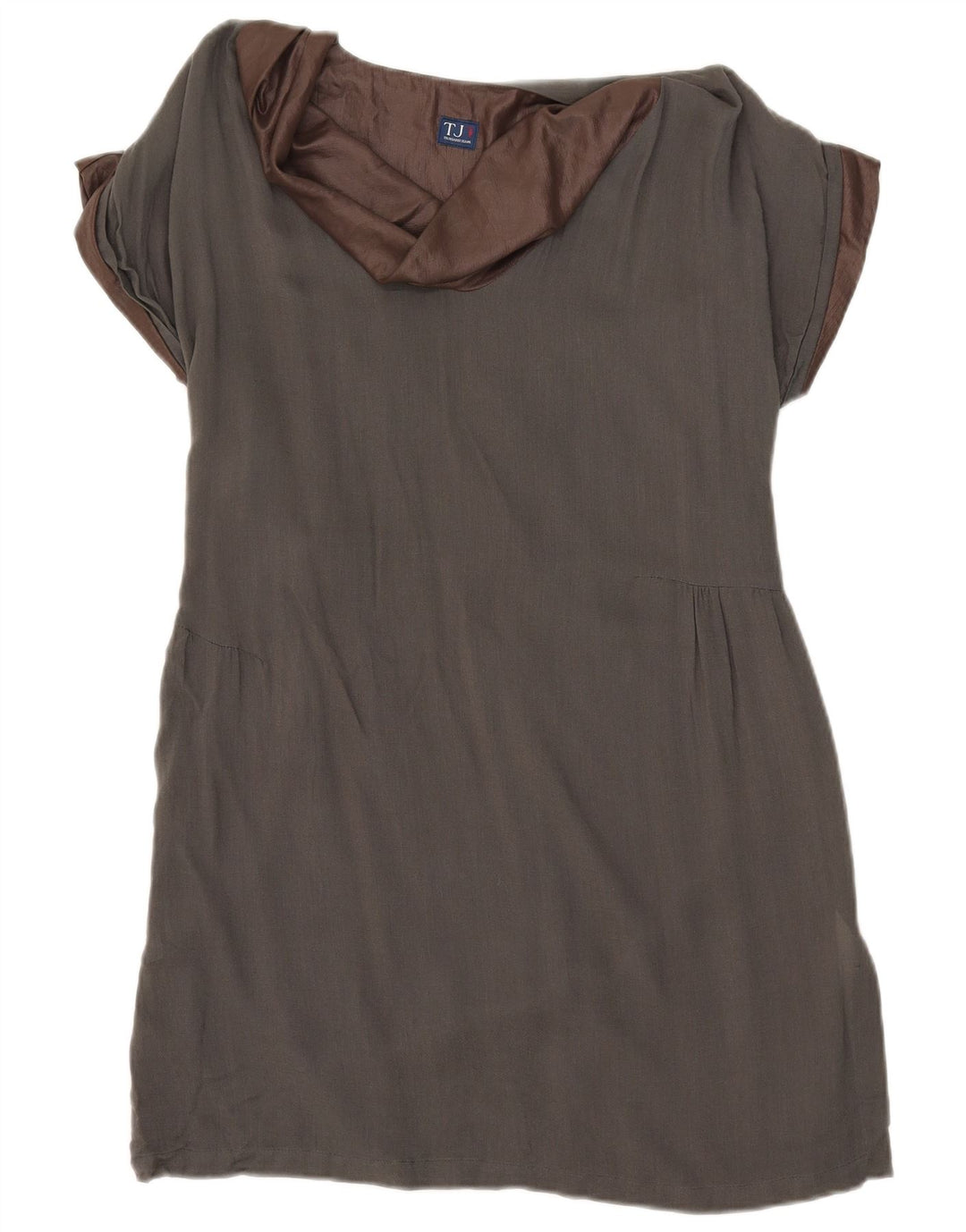 Abito Tubino Donna Trussardi IT 44 Viscosa Grigio Medio