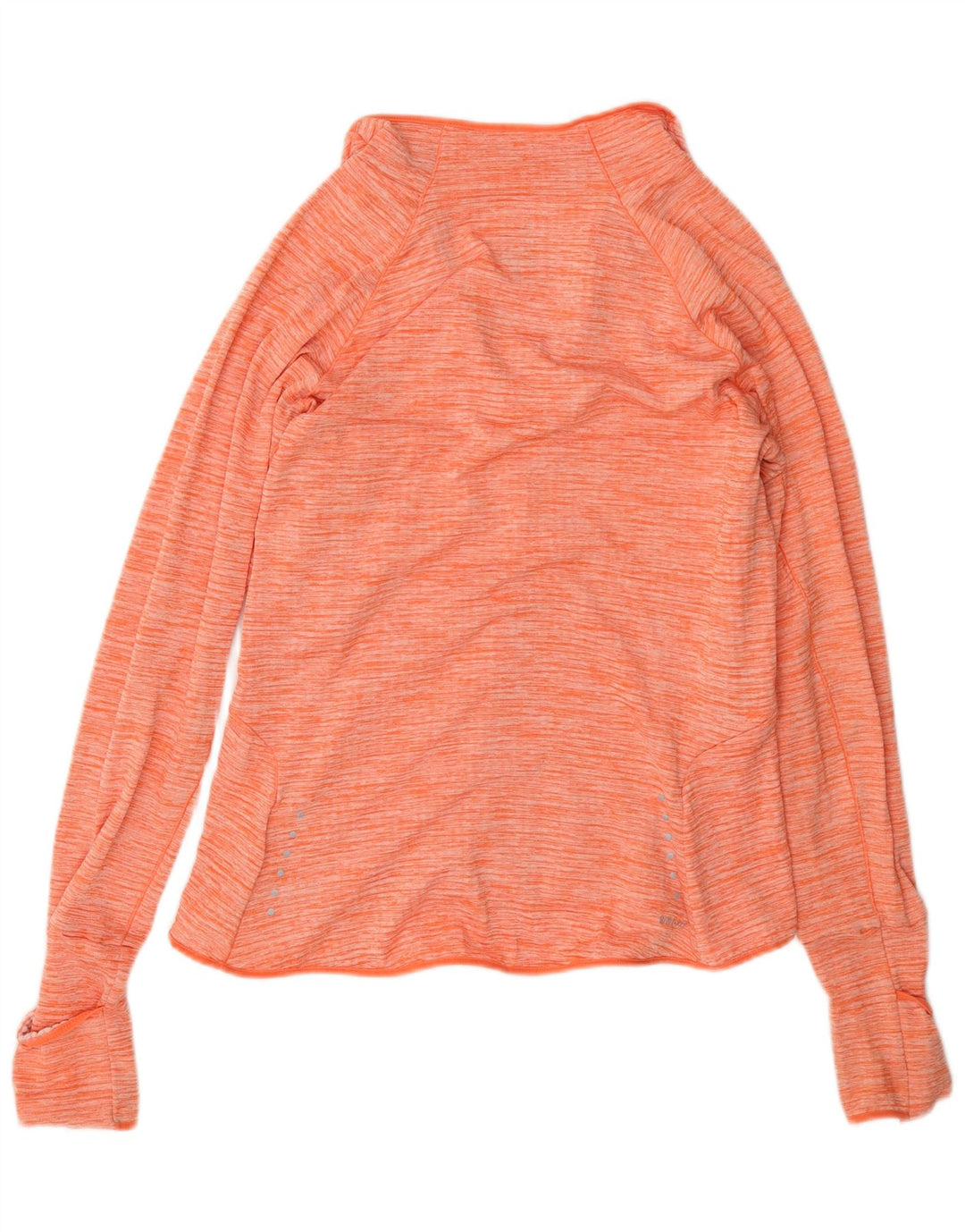 Top della tuta pullover da donna Nike Dri Fit UK 14 medio arancione screziato