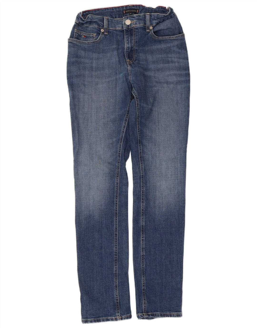 Jeans slim da bambino Tommy Hilfiger 13-14 anni W28 L29 Blu
