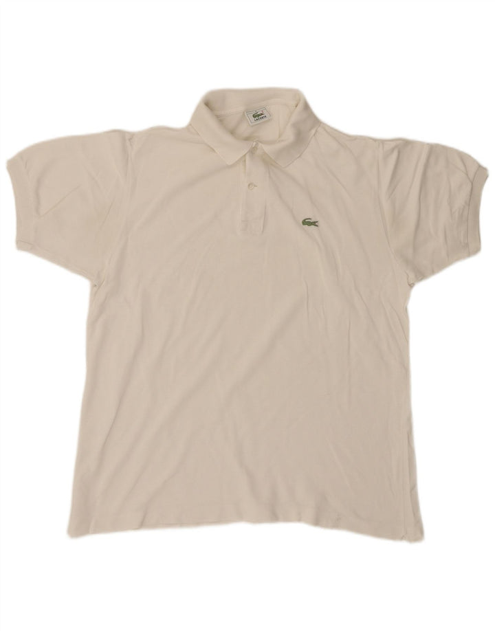 Polo da uomo LACOSTE taglia 5 grande beige