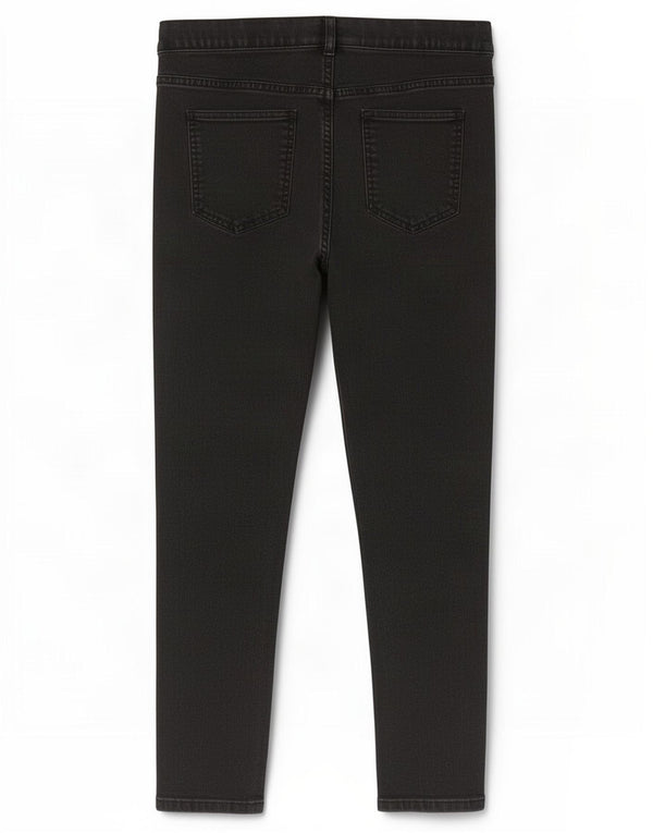 Marks & Spencer Womens Jegging Jeans UK 16 Large W34 L24 Black Cotton
