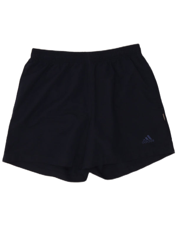 Pantaloncini sportivi da uomo Adidas Large blu navy in poliestere