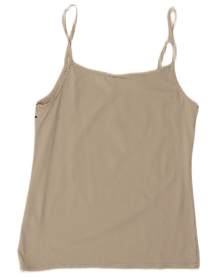 Canotta corta da donna Fila UK 14 Large Beige Poliammide