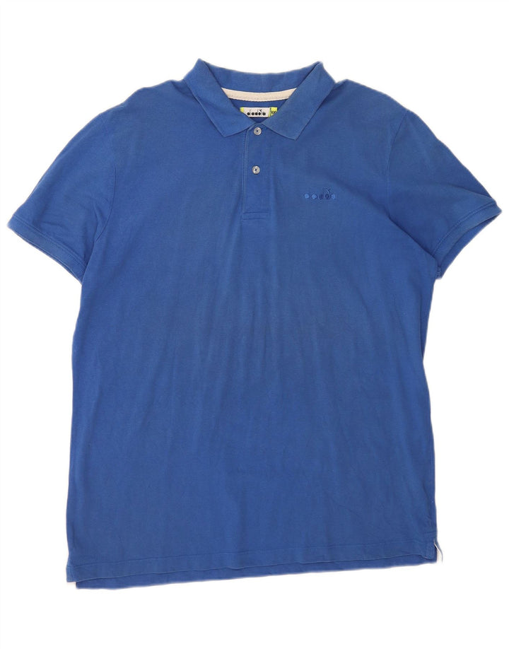 Polo Diadora Uomo 2XL Cotone Blu